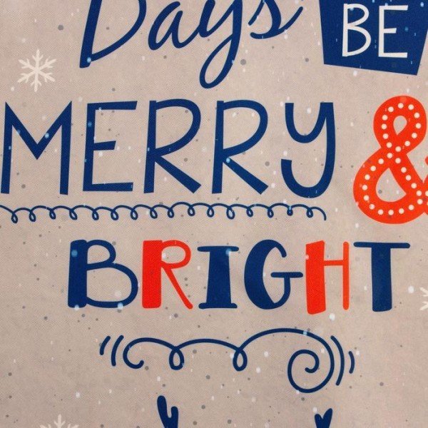 Фартук Доляна "Merry and bright" 55х72см, 100%пэ