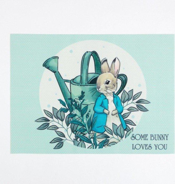 Салфетка на стол Доляна "SOME BUNNY LOVES YOU" ПВХ 40*29см