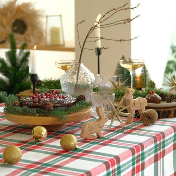 Скатерть "Этель" Нoliday decoration 149х180см, 100%хл, репс 210 г/м2